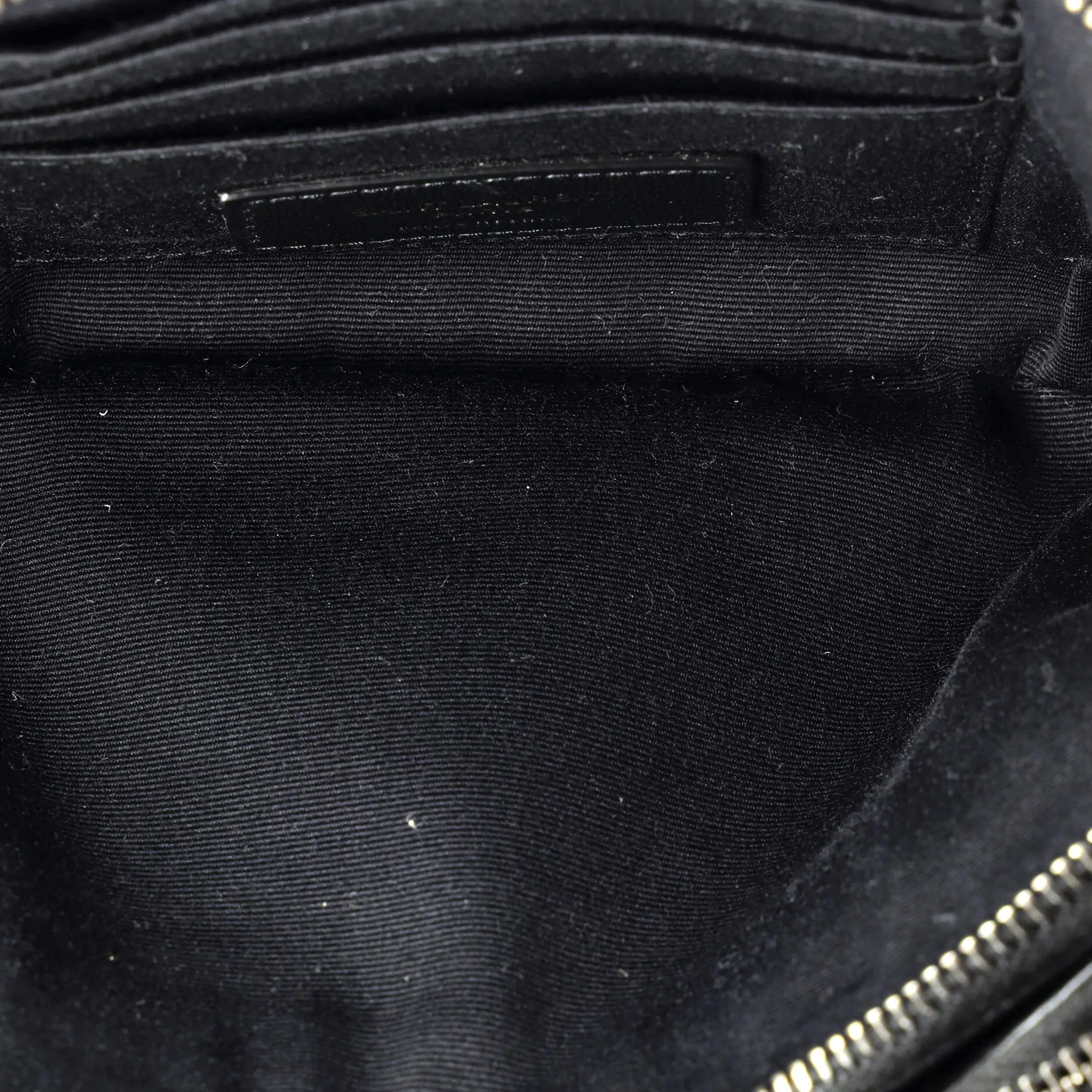 Becky Double Zip Crossbody Bag Quilted Leather Mini