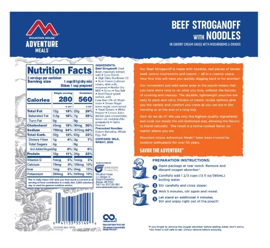 Beef Stroganoff with Noodles