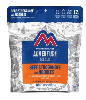 Beef Stroganoff with Noodles portable camping kitchen set discount camping cookware kit sale olding camp kitchen box clearance