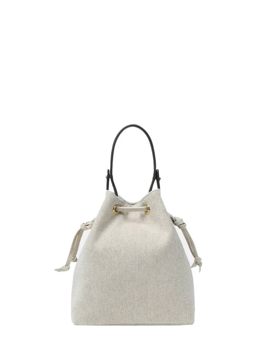 Beige Bucket Bag