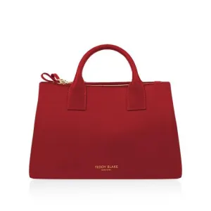 Bella Palmellato 12" - Dark Red handle bags on sale