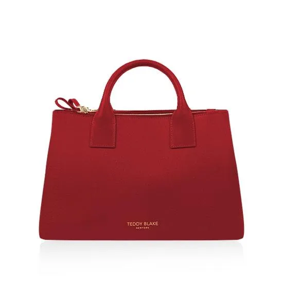 Bella Palmellato 12" - Dark Red handle bags on sale