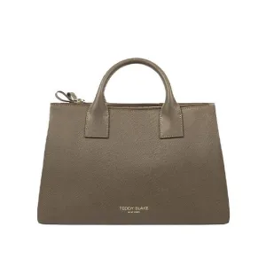 Bella Palmellato 12" - Etaupe handle bags on sale