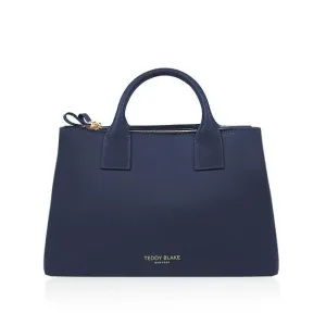 Bella Palmellato 12" - Navy handle bags on sale