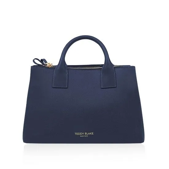 Bella Palmellato 12" - Navy handle bags on sale