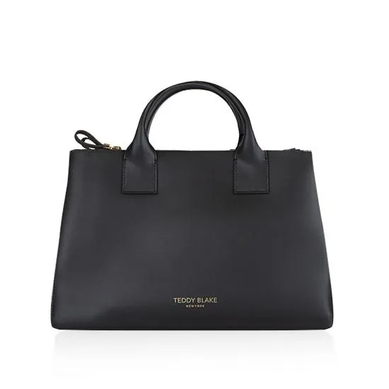 Bella Vitello 12" - Black/Red handle bags on sale