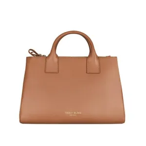 Bella Vitello 12" - Camel handle bags on sale