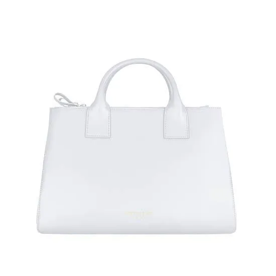 Bella Vitello 12" - White handle bags on sale