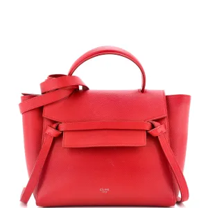 Belt Bag Textured Leather Micro belt bags on sale