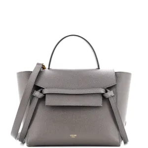 Belt Bag Textured Leather Nano belt bags on sale