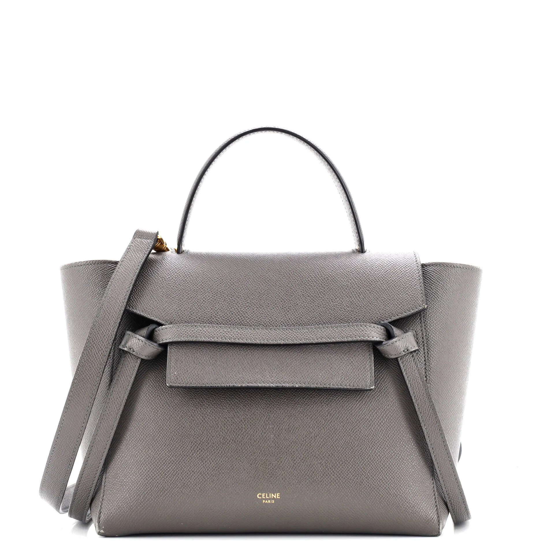 Belt Bag Textured Leather Nano belt bags on sale