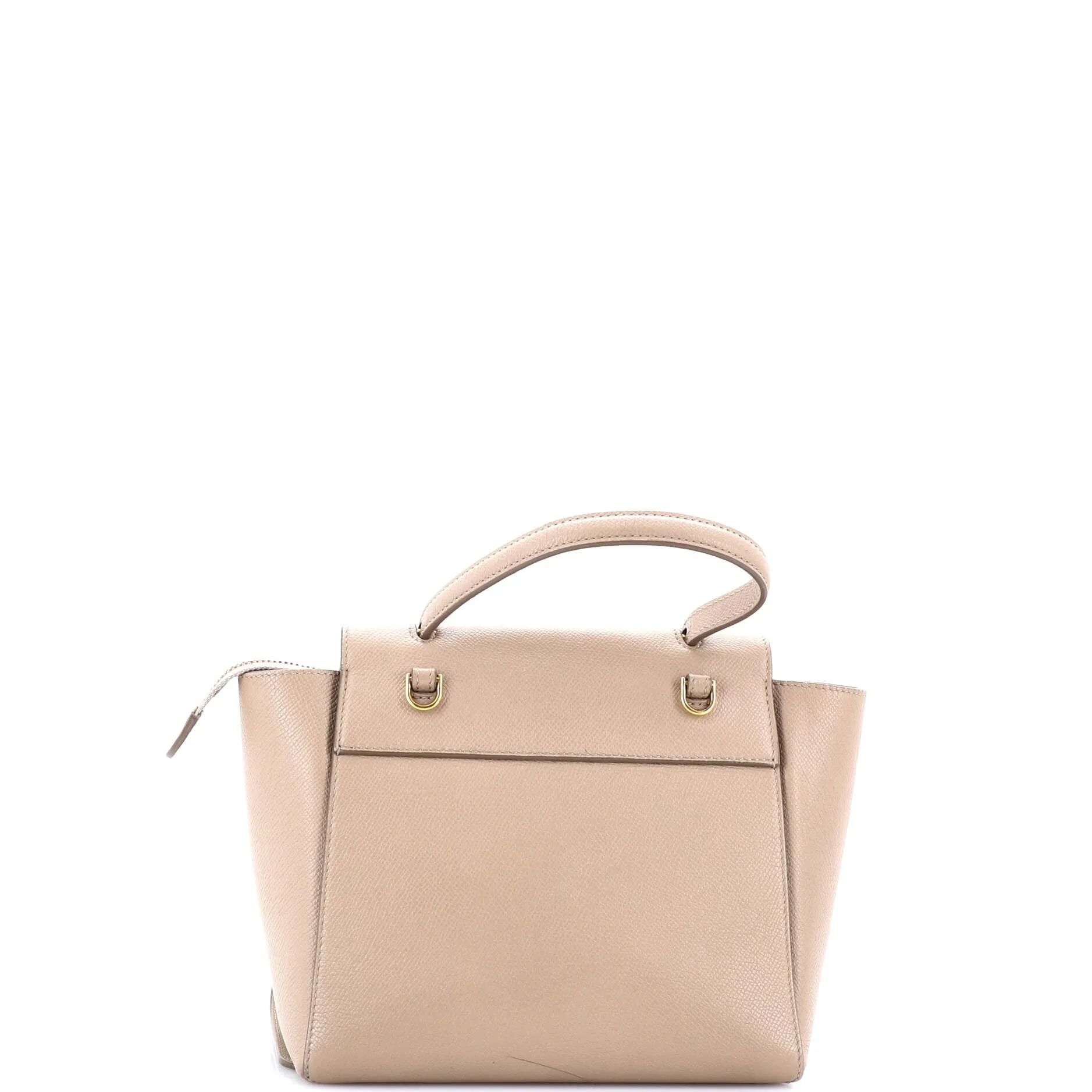 Belt Bag Textured Leather Nano