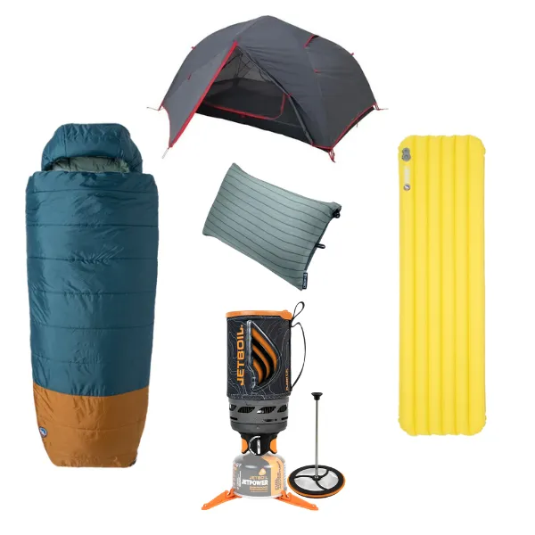 Best Value Comfort MotoCamping Kit 20???F camp tool kit sale lightweight camp multi tool compact camp repair kit