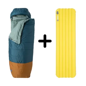 Best Value MotoCamping Sleep System | 35F camp tool kit sale lightweight camp multi tool compact camp repair kit