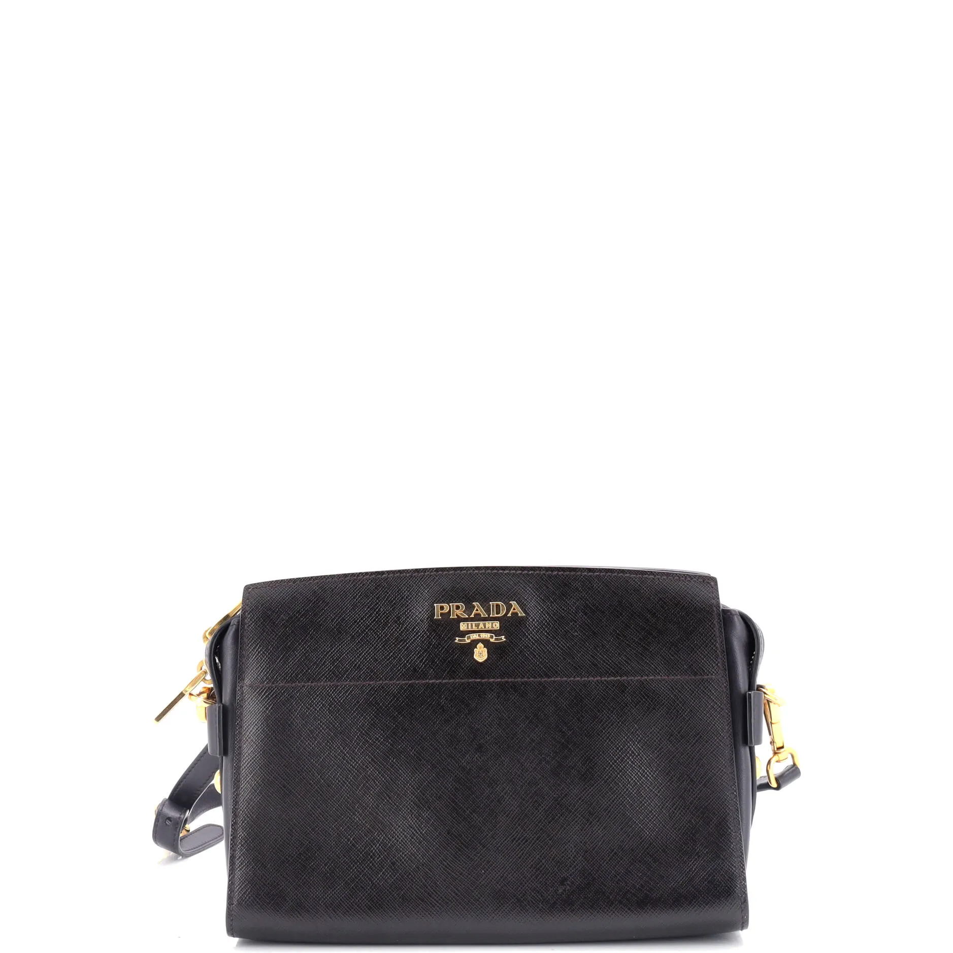 Bibliotheque Crossbody Saffiano Leather