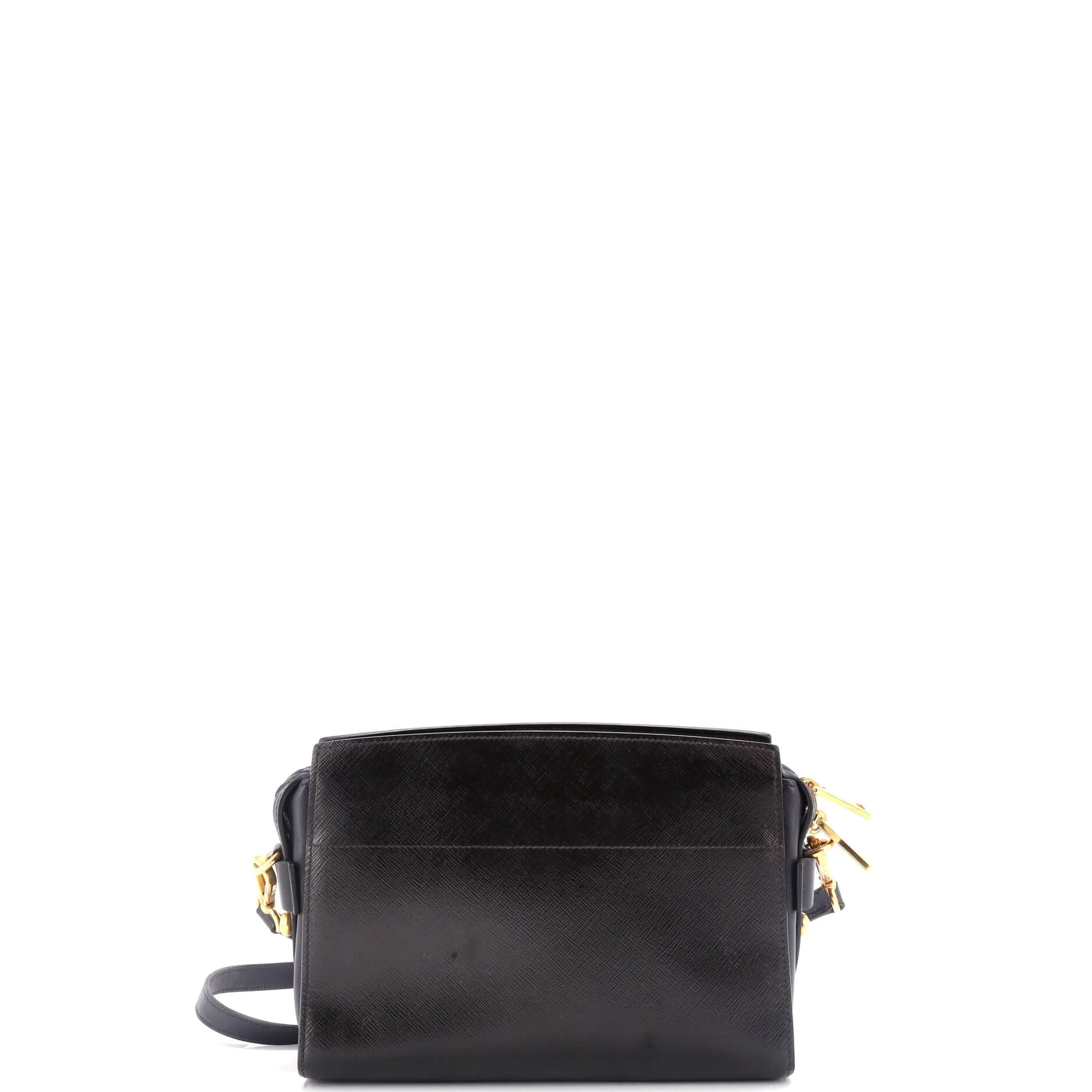 Bibliotheque Crossbody Saffiano Leather