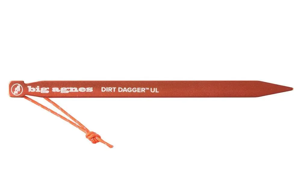Big Agnes | Dirt Daggera??? UL Tent Stakes: Pack of 6