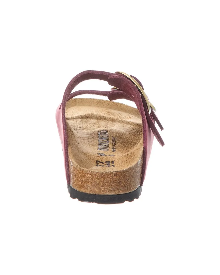 Sandale Birkenstock Arizona à boucle large en cuir étroit