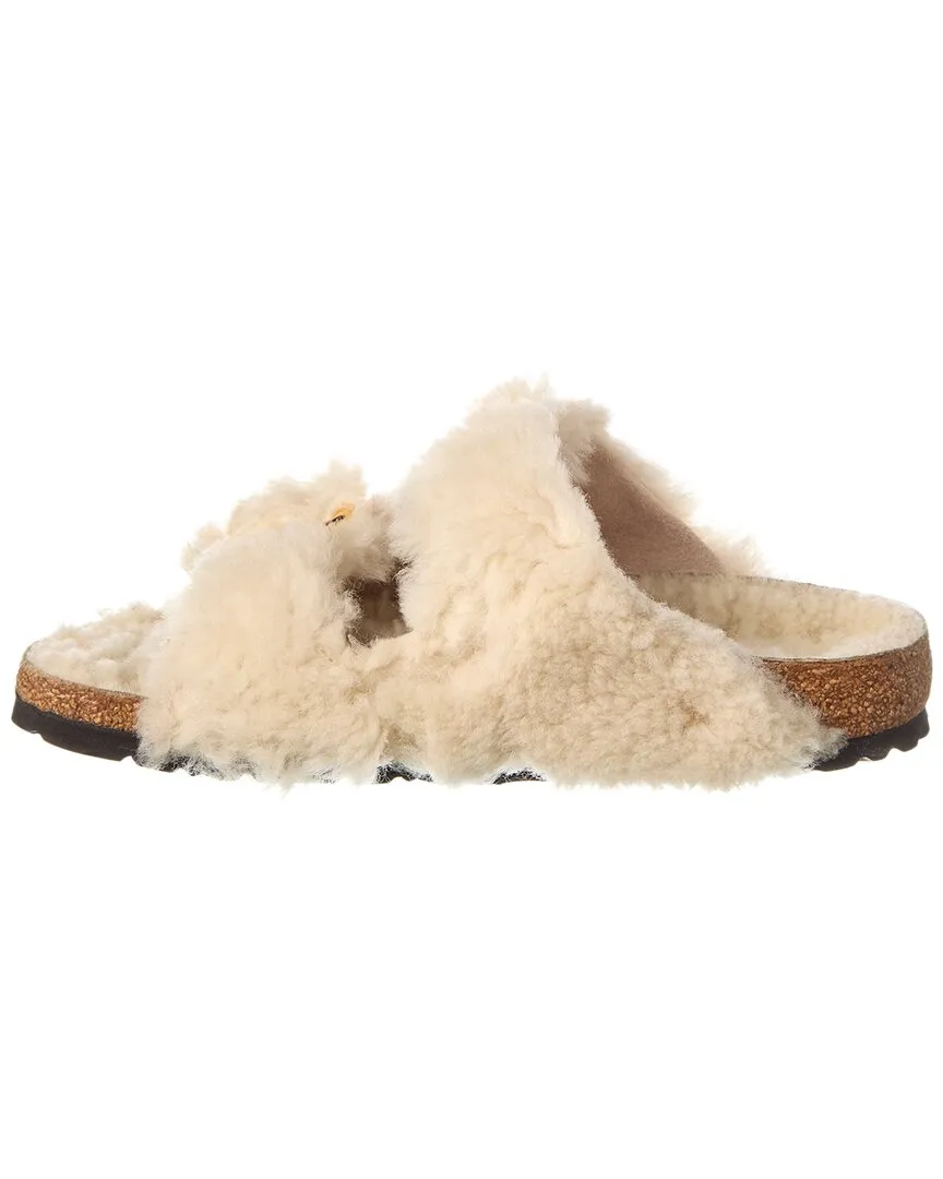 Birkenstock Arizona à grande boucle étroite en mouton retourné