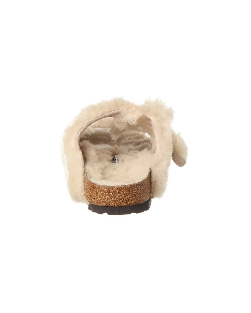Birkenstock Arizona à grande boucle étroite en mouton retourné