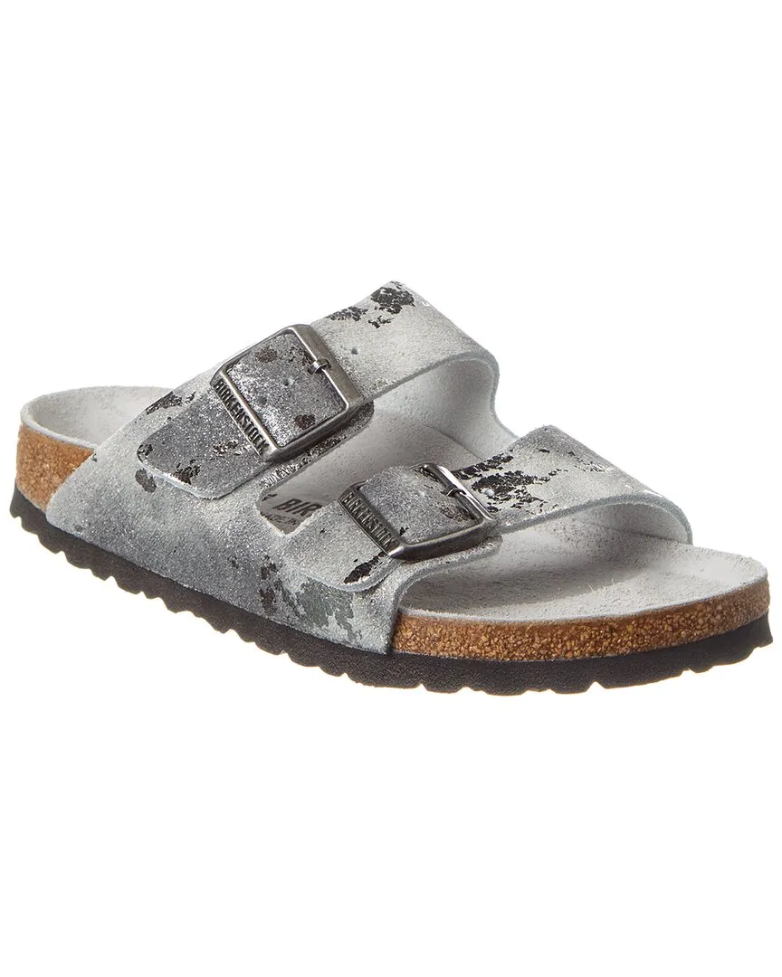 Birkenstock Arizona BS Fit étroit Sandale en daim