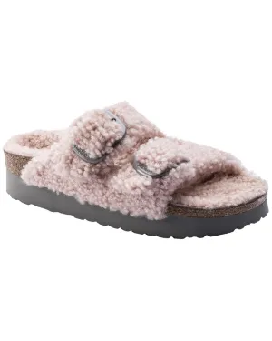 Birkenstock Arizona Étroite à Grande Boucle en Mouton Sandale