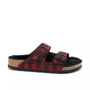 Birkenstock Arizona Rivet Plaid Rouge 1018112 Femmes