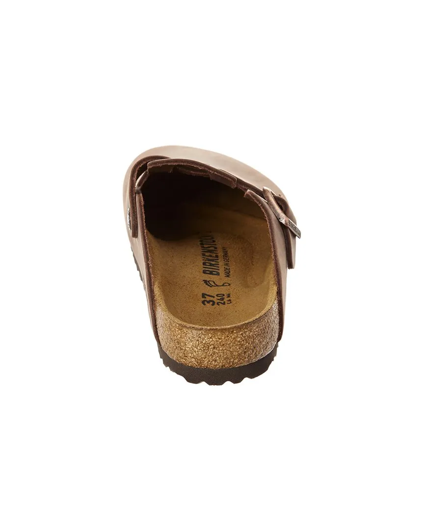 Birkenstock Boston Sabot en Cuir Huilé