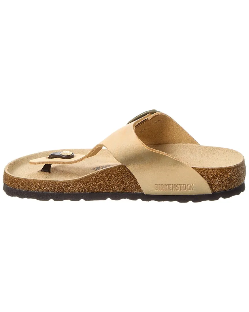 Sandale Birkenstock Gizeh à grande boucle en cuir