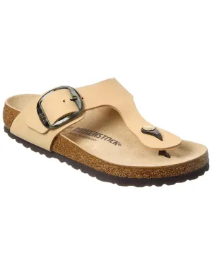 Sandale Birkenstock Gizeh à grande boucle en cuir