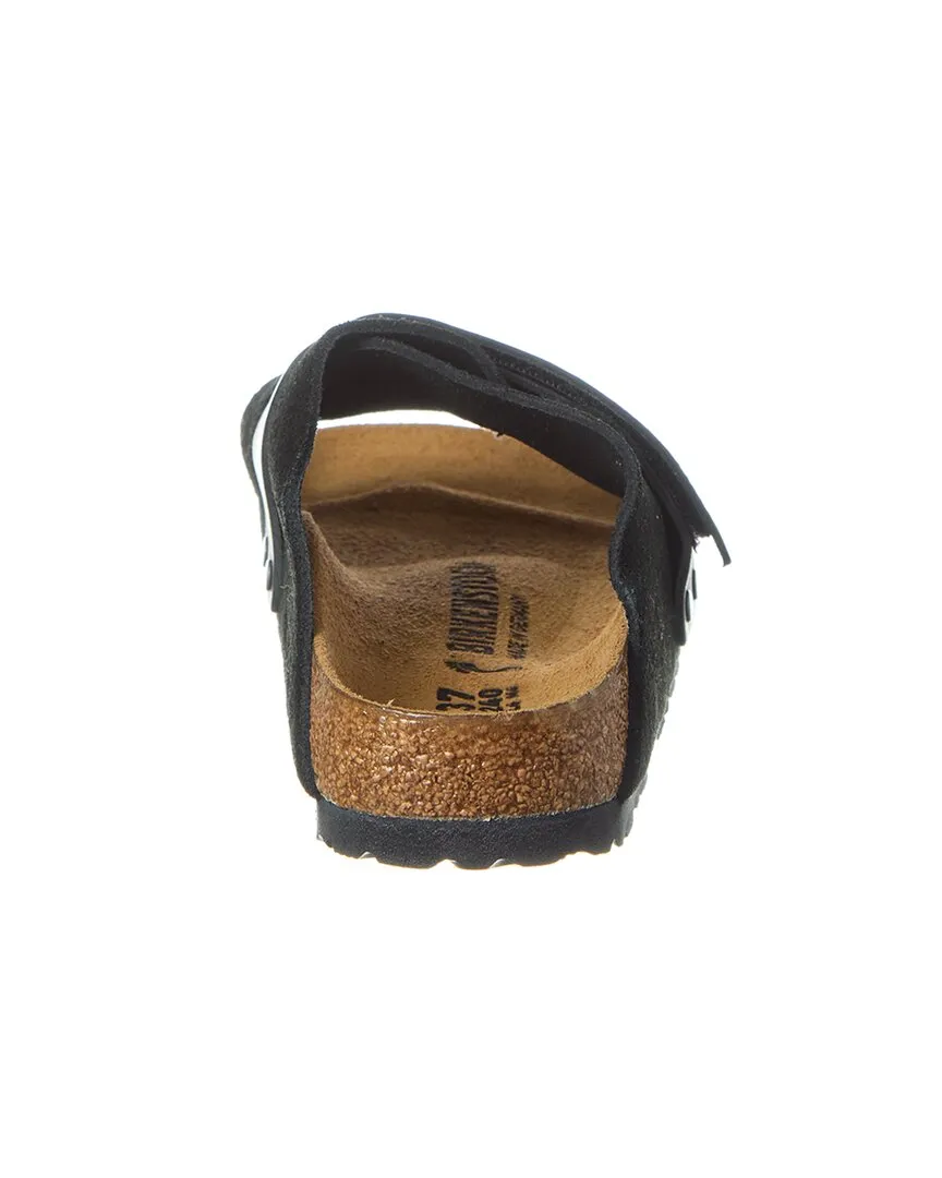 Birkenstock Kyoto Sandale en Suédine à Coupe Étroite