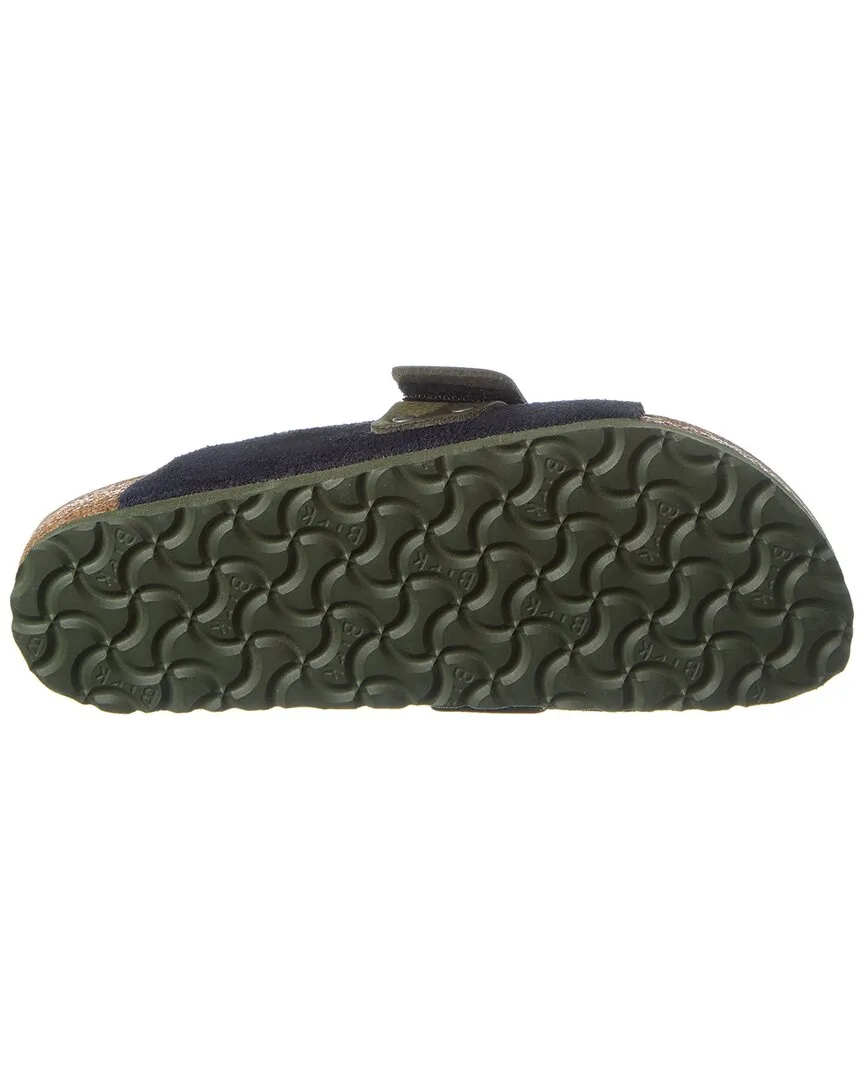 Birkenstock Kyoto Sandale en Suédine à Coupe Étroite