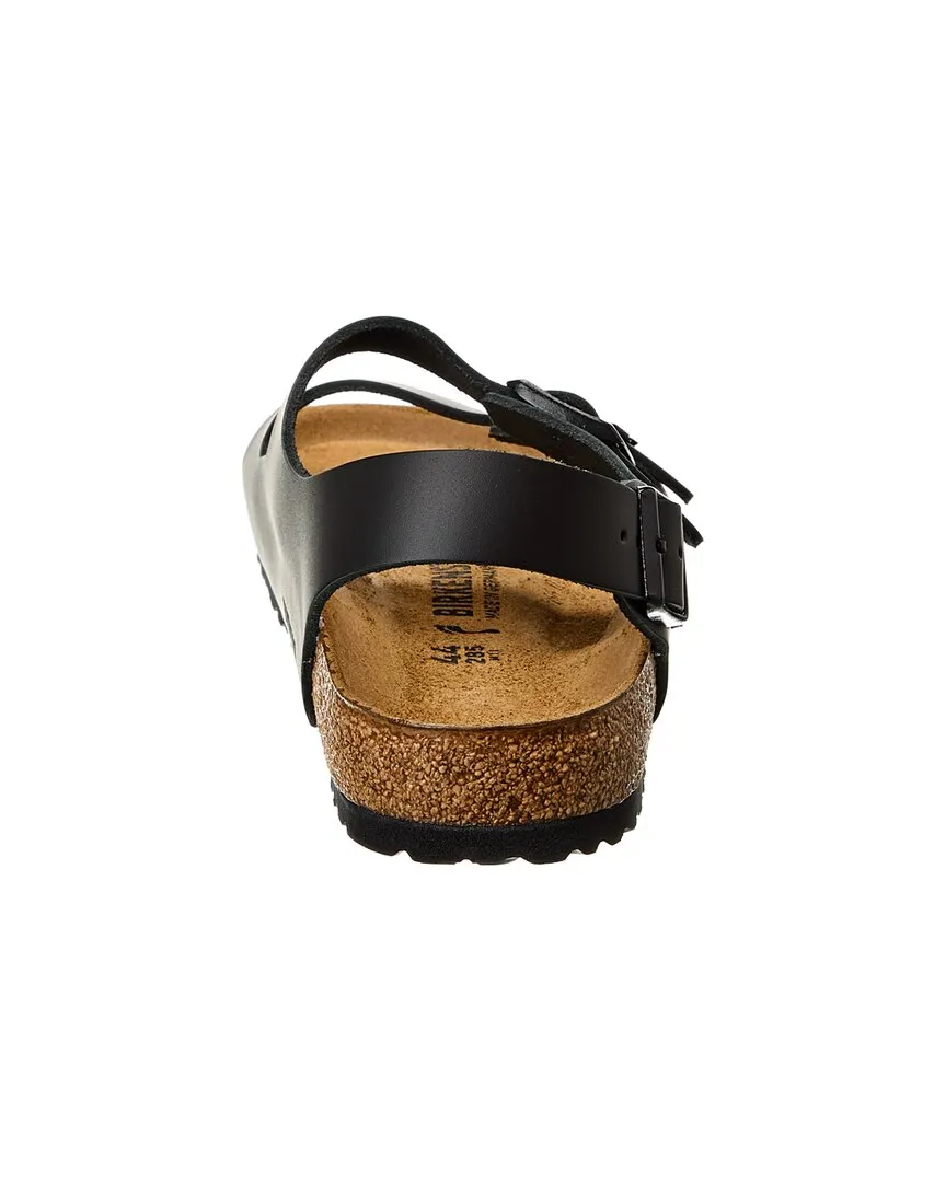 Birkenstock Milano BS Sandale en Cuir à Coupe Étroite