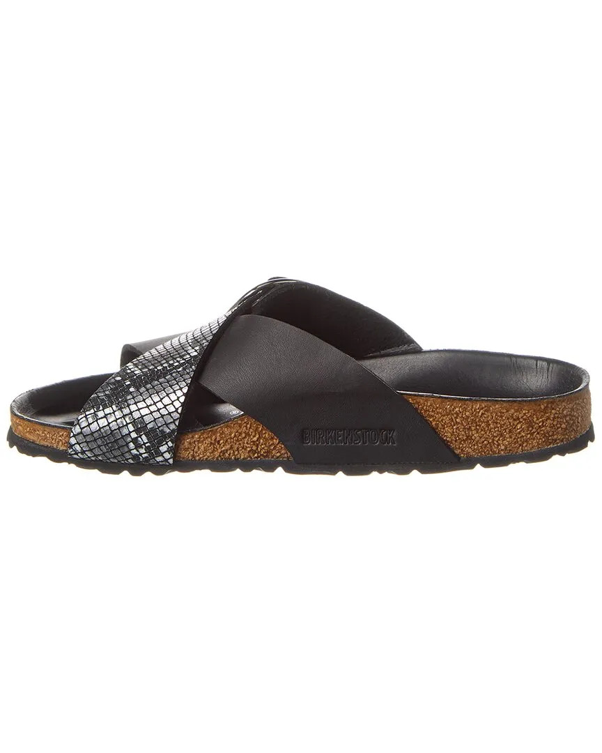 Birkenstock Siena Big Buckle Sandale Étroite en Birko-Flor