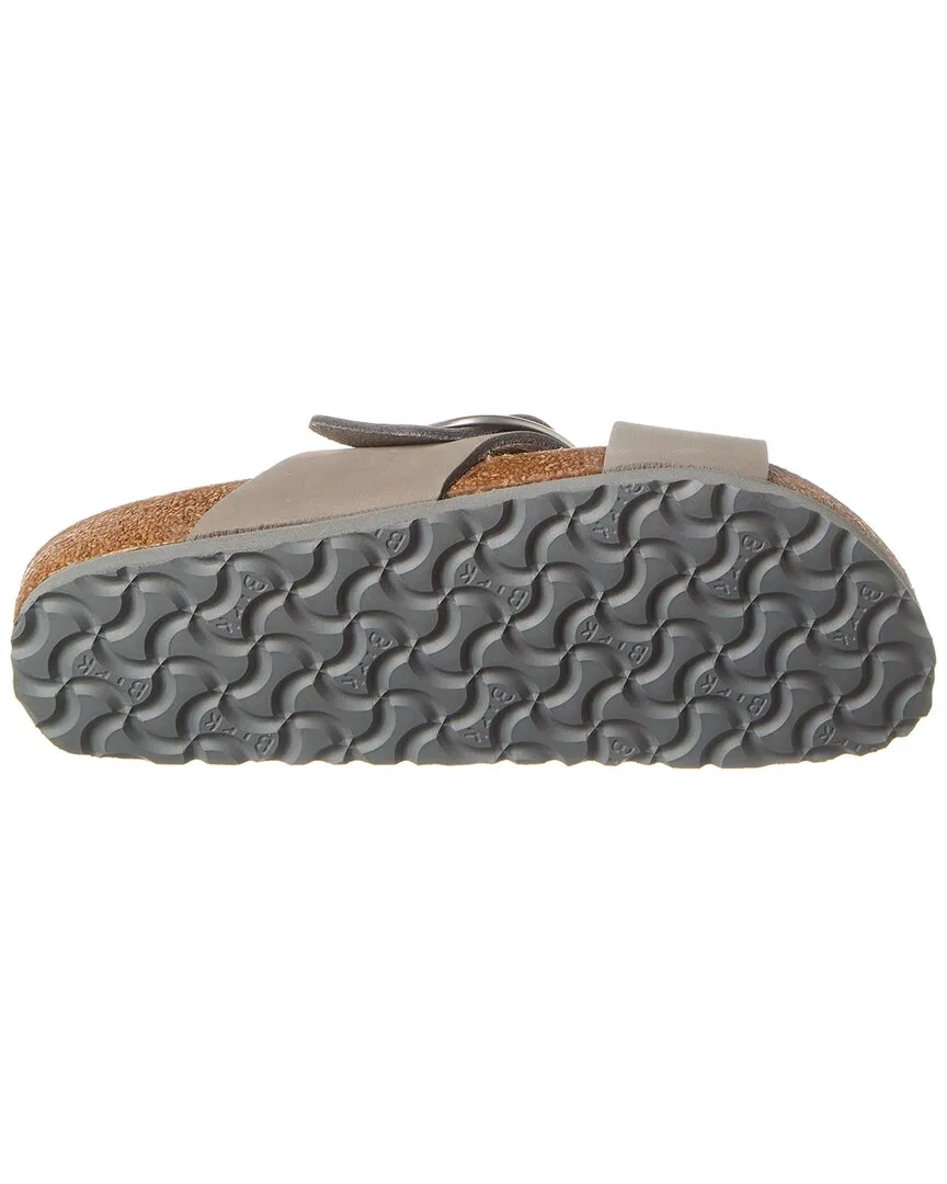 Birkenstock Siena Big Buckle Sandale en Cuir à Emboîtement Étroit