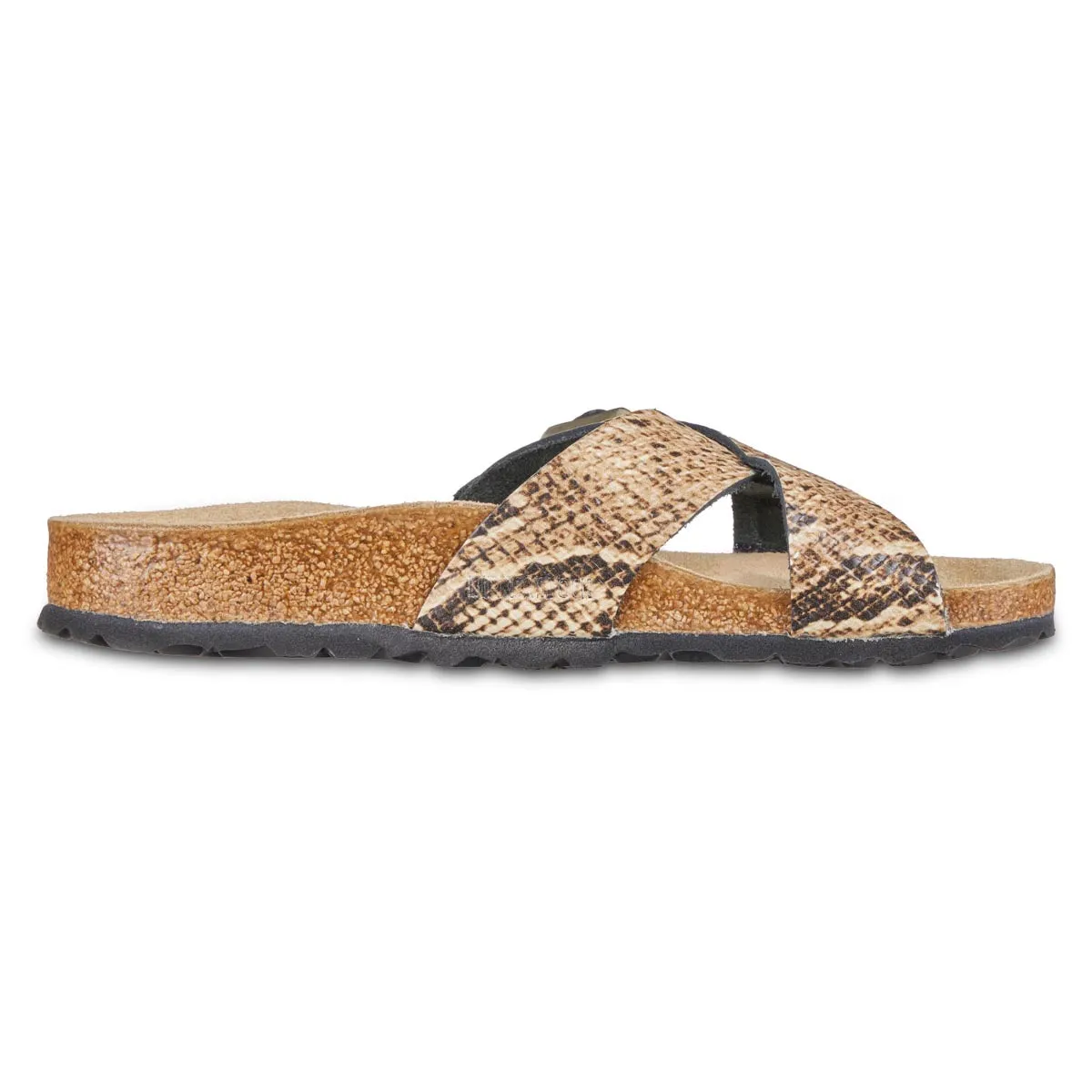 Sandales Birkenstock Siena en cuir estampillé serpent