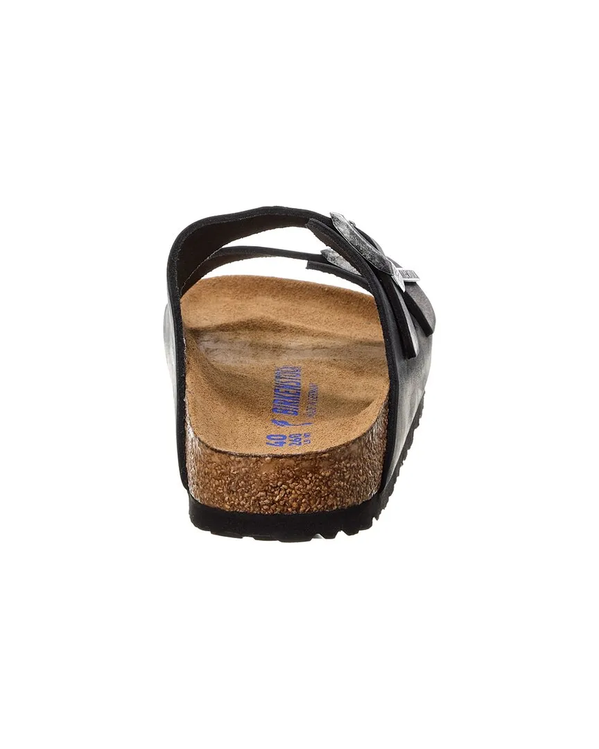Sandale Arizona en cuir étroit pour femme Birkenstock