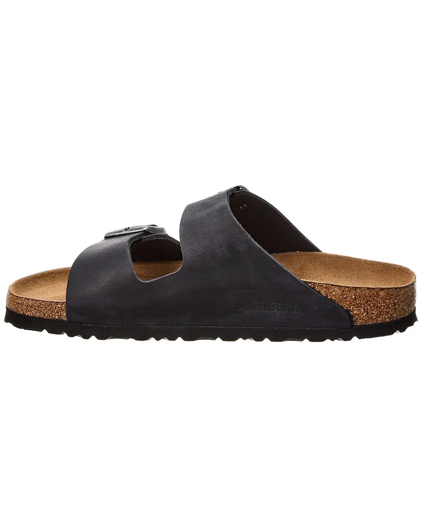 Sandale Arizona en cuir étroit pour femme Birkenstock