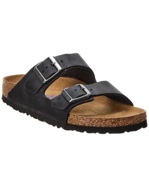 Sandale Arizona en cuir étroit pour femme Birkenstock