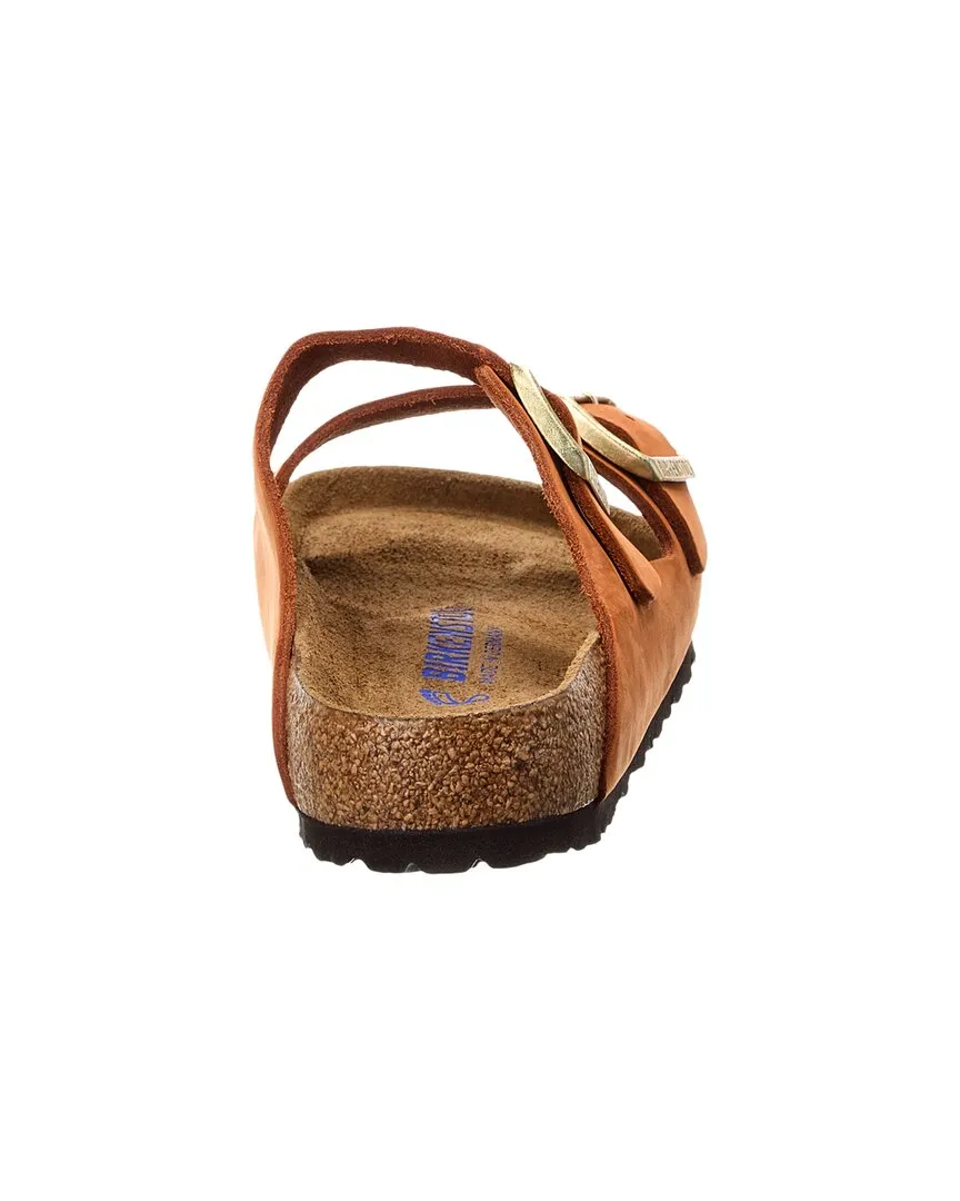 Sandale Arizona en cuir nubuck pour femme Birkenstock