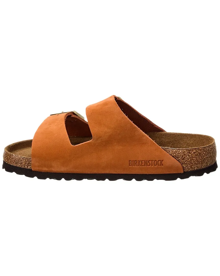 Sandale Arizona en cuir nubuck pour femme Birkenstock