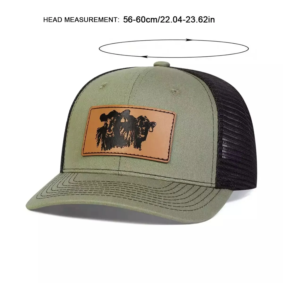 Black Bulls Trucker Cap
