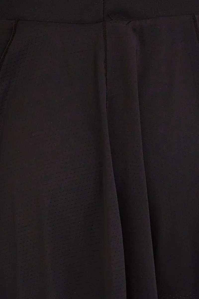 Black Flare Skort Skirt Activewear