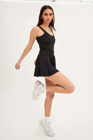 Black Flare Skort Skirt Activewear,skirt,denim skirt,mini skirt,maxi skirt,jean skirt,skort,tennis skirt,pleated skirt,pencil skirt,bubble skirt,plisse skirt,fitted skirt,midi skirt,short skirt,short mini skirt,leather skirt,a line skirt