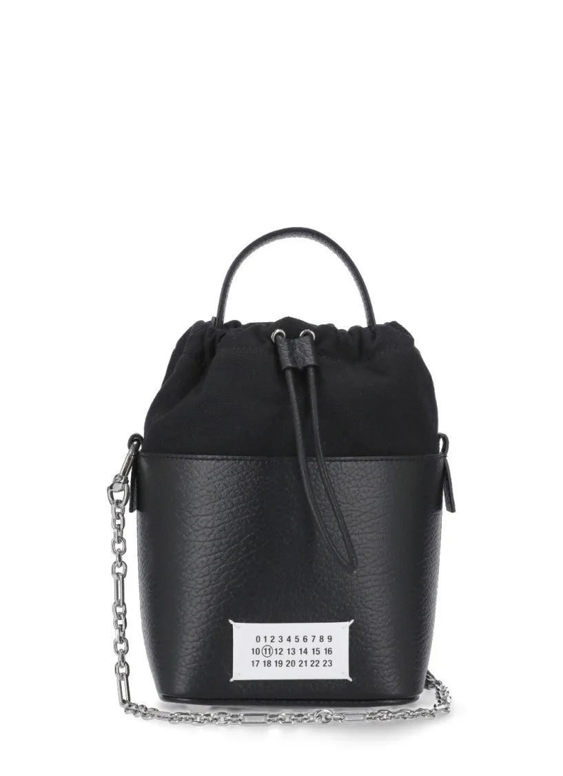 Black Leather Bucket Bag stylish bucket bags