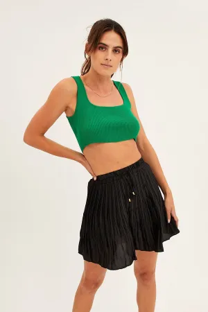 Black Pleated Skirt Mini Satin,skirt,denim skirt,mini skirt,maxi skirt,jean skirt,skort,tennis skirt,pleated skirt,pencil skirt,bubble skirt,plisse skirt,fitted skirt,midi skirt,short skirt,short mini skirt,leather skirt,a line skirt,Split skirt