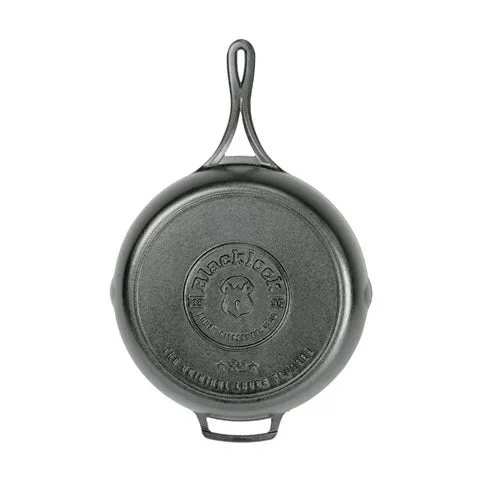 Blacklock 12in Triple Seasoned Cast Iron Skillet