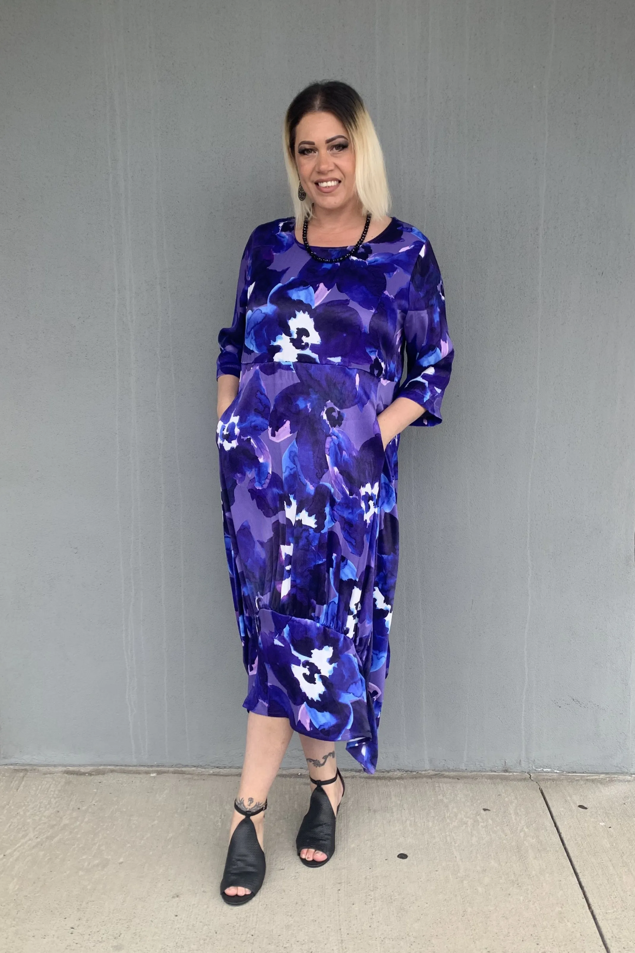 Clothings Blanc - D540 Blue Lagoon Dress Dresses women dresses dress stores