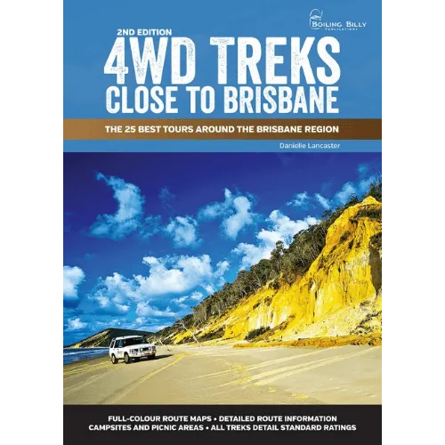 Boiling Billy 4WD Treks Close to Brisbane 2nd Edition Spiral camp map guide sale waterproof hiking map topographic camping map