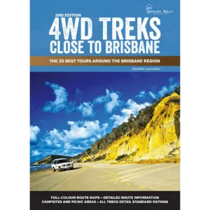 Boiling Billy 4WD Treks Close to Brisbane 2nd Edition Spiral camp map guide sale waterproof hiking map topographic camping map